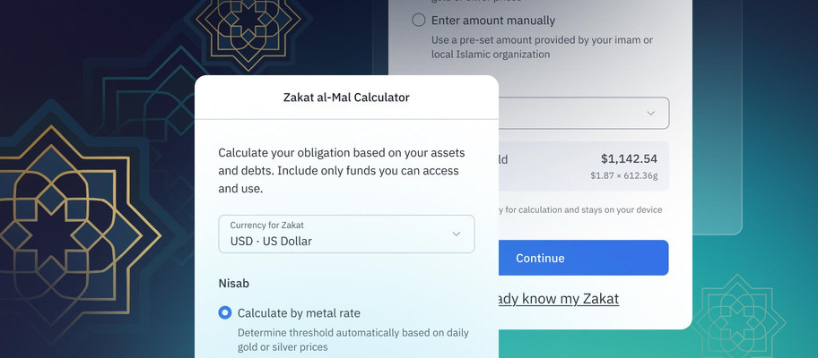 Zakat al-Fitr Calculator interface